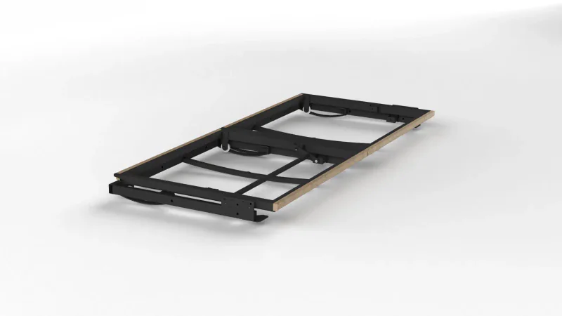 SINGLE-BED 06 Mechanism Double Opening Triple